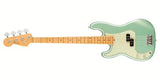 Fender - Basse American Professional II Precision avec étui, gaucher - Mystic Surf Green