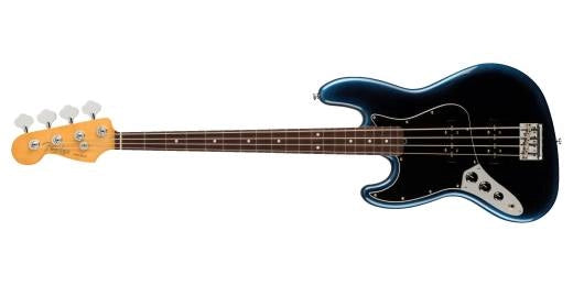 Fender - American Professional II Jazz Bass avec étui, gaucher - Dark Night