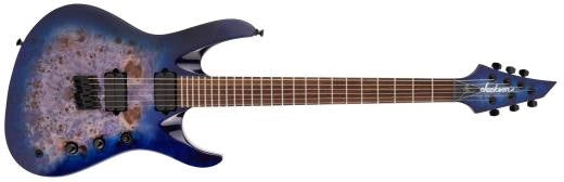 Jackson Guitars - Pro Series Signature Chris Broderick Soloist HT6P, touche en laurier - Bleu transparent