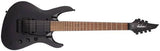 Jackson Guitars - Pro Series Signature Chris Broderick Soloist 7, touche en laurier - Noir brillant