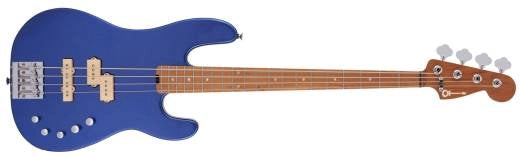 Charvel Guitars - Basse San Dimas PJ IV Pro-Mod, touche en érable caramélisé - Bleu mystique