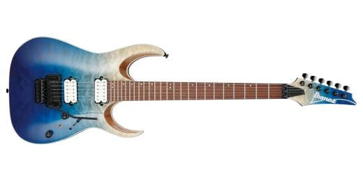 Ibanez - Guitare électrique haute performance RGA - Dégradé bleu iceberg