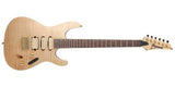 Ibanez - Guitare électrique standard S avec table en érable flammé - Natural Flat