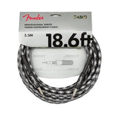 Câble d'instrument Fender - Série Professionnelle, 18,6 m, camouflage hivernal