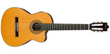 Ibanez - Guitare acoustique/électrique classique à pan coupé GA6CE - Ambre brillant