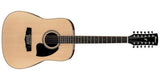 Ibanez - PF1512 Dreadnought 12-String Acoustic Guitar - Natural High Gloss