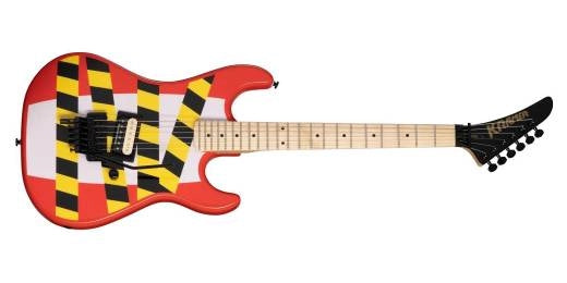 Kramer - Guitare électrique Baretta Custom Graphics avec housse - Danger Zone