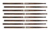 Promark - Baguettes de batterie Rebound Firegrain Hickory (paquet de 4) - 5B