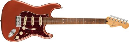 Fender - Player Plus Stratocaster, touche en pau ferro - Rouge pomme d'amour vieilli