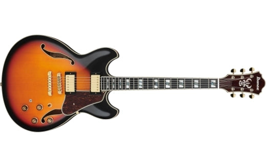 Ibanez - AS113 Artstar Hollowbody Electric Guitar - Brown Sunburst