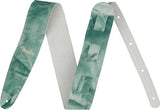 Sangle en cuir tie-dye Fender - Vert sauge