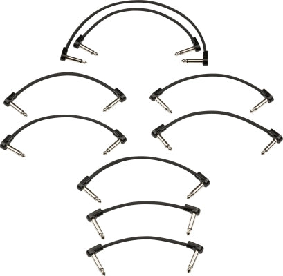 Fender - Kit de câbles patch Fender Blockchain, noir - Petit