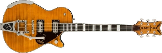 Guitares Gretsch - G6134TFM-NH Nigel Hendroff Signature Penguin, touche en ébène - Ambre Flame