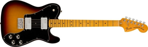 Fender - American Vintage II 1975 Telecaster Deluxe, touche en érable - Sunburst 3 couleurs
