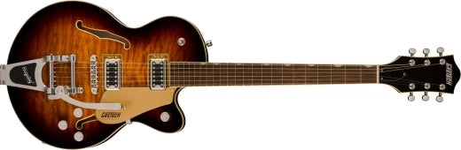 Guitares Gretsch - G5655T-QM Electromatic Center Block Jr. Single-Cut Érable matelassé avec Bigsby - Sweet Tea
