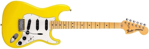 Fender - Stratocaster couleur limitée fabriquée au Japon, touche en érable - Jaune Monaco