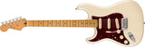 Fender - Player Plus Stratocaster, gaucher, touche en érable - Olympic Pearl