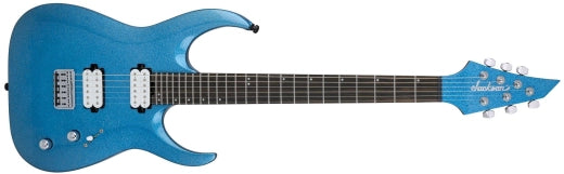 Jackson Guitars - Pro Series Signature Misha Mansoor Juggernaut HT6, touche ébène - Blue Sparkle
