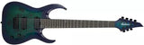 Jackson Guitars - Série Pro Plus Signature Misha Mansoor Juggernaut HT7P, touche ébène - Chlorine Burst