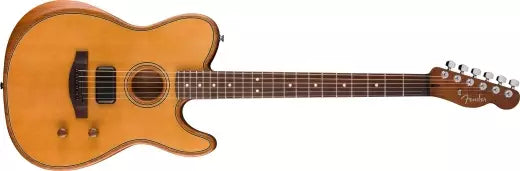 Fender - Acoustasonic Standard Telecaster - Naturel vieilli
