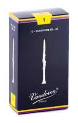 Vandoren - Anches traditionnelles pour clarinette en si bémol (10/boîte) - 1