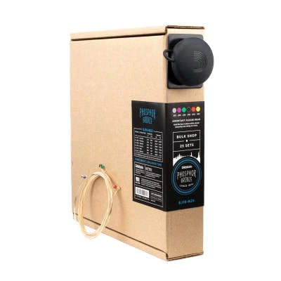 DAddario - EJ16-B25 Phosphor Bronze Acoustic Guitar Strings Light 25 Bulk Sets