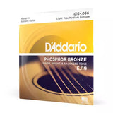 DAddario - EJ19 - Bronze phosphorescent Blugrass L-Top H-Btm 12-56