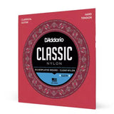 DAddario - EJ27H - Classics Silver Wound/Nylon transparent - Dur