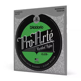 DAddario - EJ29 - Nylon transparent Classics filé argent/rectifié - Modéré