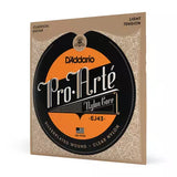 DAddario - EJ43 - Pro Arte Argent/Transparent/Clair