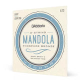 DAddario - EJ72 - Mandola Bronze phosphoreux clair 14-49
