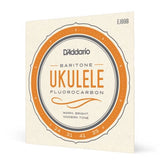 DAddario - EJ99B - Jeu de cordes pour ukulélé Pro-Arte Carbon - Baryton