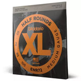 DAddario - ENR72 - Demi-ronds LONG SCALE 50-105