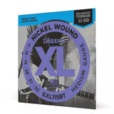 DAddario - EXL115BT - Cordes pour guitare électrique nickelées, tension équilibrée - 11 à 50