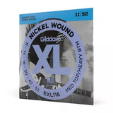 D'Addario - EXL116 - Cordes filées nickelées M-TOP HVY-BTM 11-52