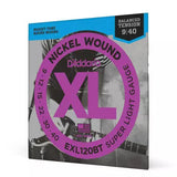 DAddario - EXL120BT - Cordes pour guitare électrique nickelées, tension équilibrée - 9 à 40