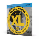 D'Addario - EXL125 - Nickel Wound SUPER L-TOP R-BTM 09-46