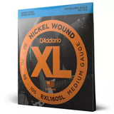 DAddario - EXL160SL - Nickel filé rond SUPER LONG SCALE 50-105