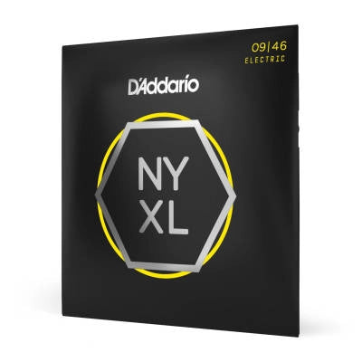 DAddario - NYXL Nickel Wound, tige super légère / tige standard, 09-46