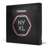 DAddario - Jeu de cordes NYXL Super Long Scale, Regular Light pour basse, 45-100