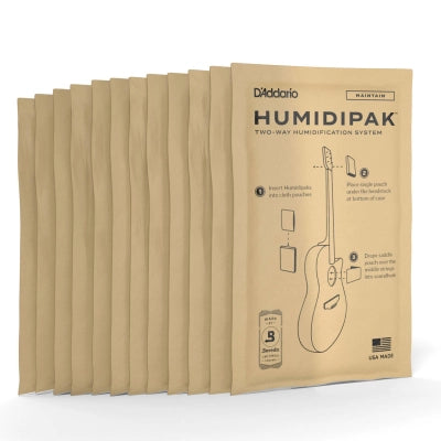 D'Addario - Lot de 12 capsules de rechange pour humidificateur bidirectionnel