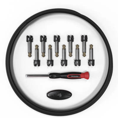 DAddario - Kit de câbles pour pédalier sans soudure à monter soi-même avec mini-fiches