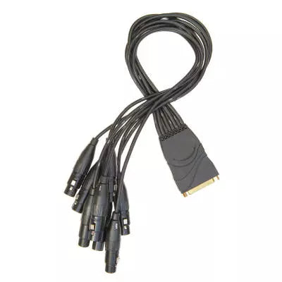 D'Addario - Câbles de dérivation pour système multipaire modulaire - 8 connecteurs femelles mâles