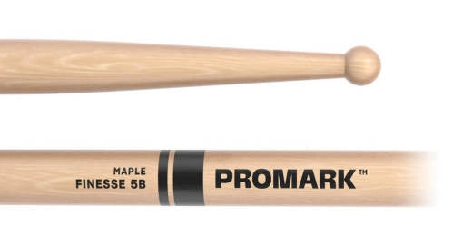 Baguettes de batterie Promark - Rebound 5B en érable, embout en bois