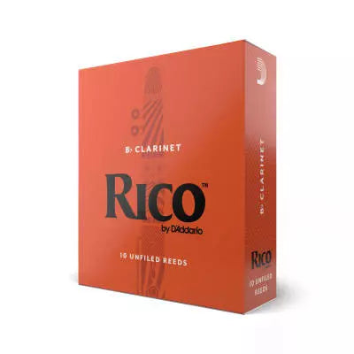 Anches de clarinette en si bémol RICO de D'Addario - RCA1015 - 1 1/2