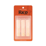 Anches pour clarinette basse RICO de D'Addario, force 2,5, paquet de 3