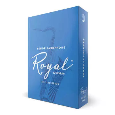 Anches de saxophone ténor Royal by D'Addario, force 3.0, paquet de 10