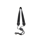 Sangle de saxophone RICO by D'Addario, soprano/alto, nylon noir, mousqueton