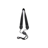 Sangle de saxophone RICO by D'Addario, ténor/baryton, nylon noir, mousqueton