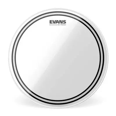 Evans - TT18ECR - Peau de batterie résonante transparente EC de 18 pouces